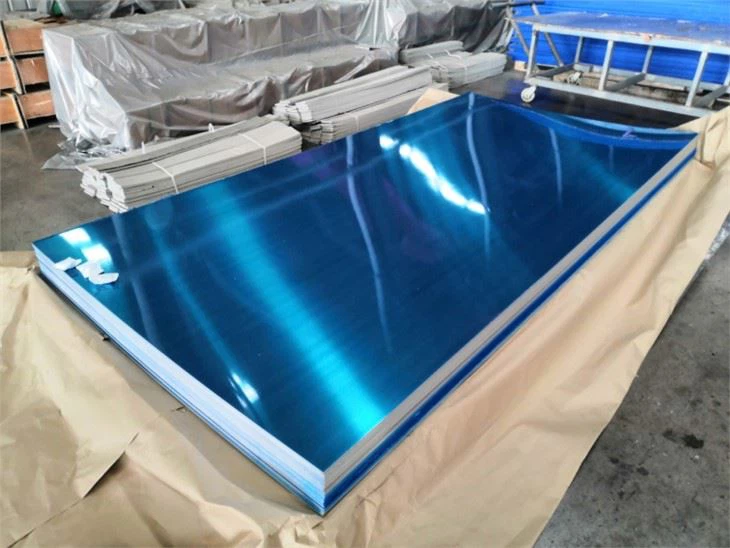 Aluminum sheet for corrugated roof plate