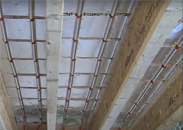 pex heat transfer plates